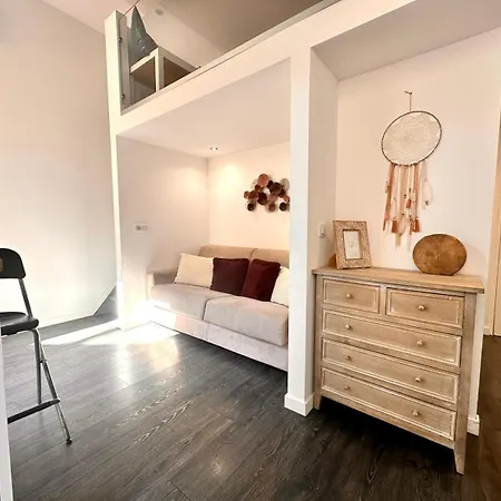 Sweet Loft Con Letto Su Mezzanina H1,40 Menton