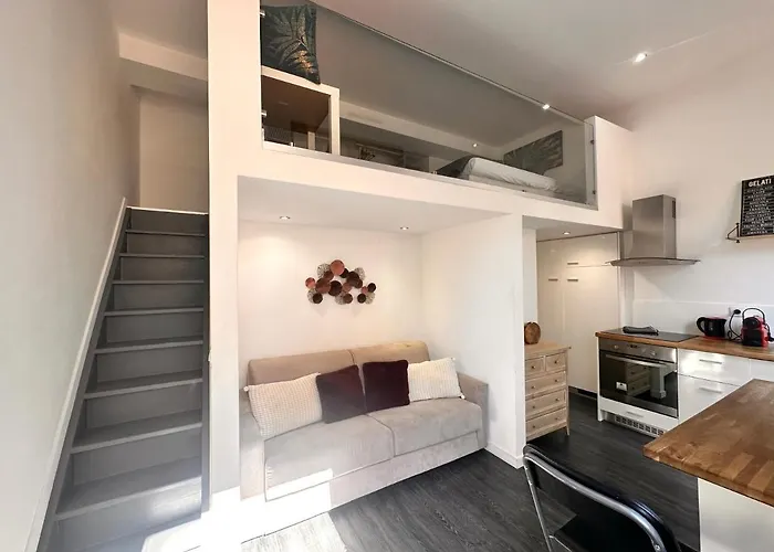 Sweet Loft Con Letto Su Mezzanina H1,40